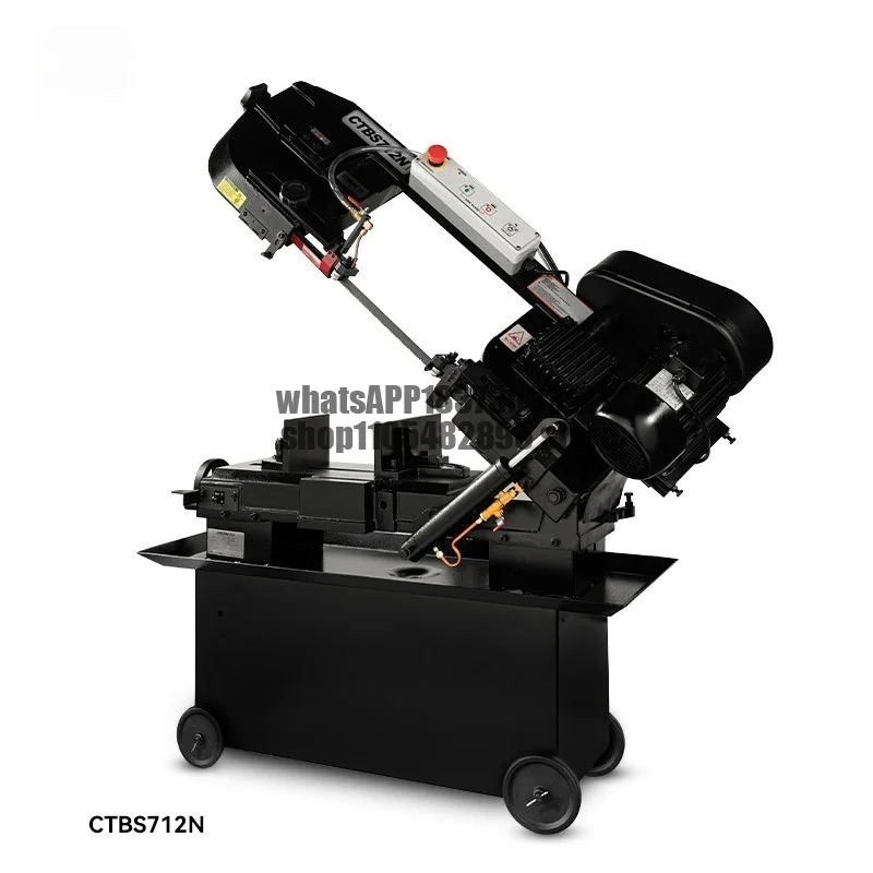 CTBS712N Band Saw Machine Small Desktop Metal Cutting Machine Horizontal Sawing Machine
