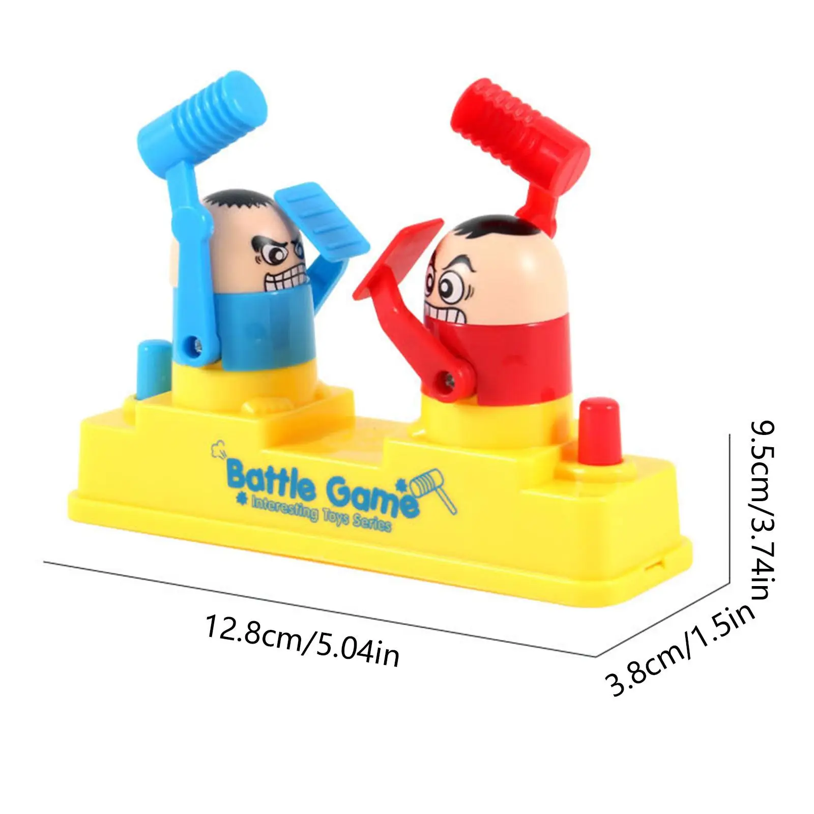 เกมต่อสู้ตลกๆ ของเล่นคลายเครียด ของเล่นแกล้งกัน ของเล่นโต๊ะเล่นแบบโต้ตอบ ของขวัญ เกมสำหรับสองคน พร้อมค้อนนุ่ม