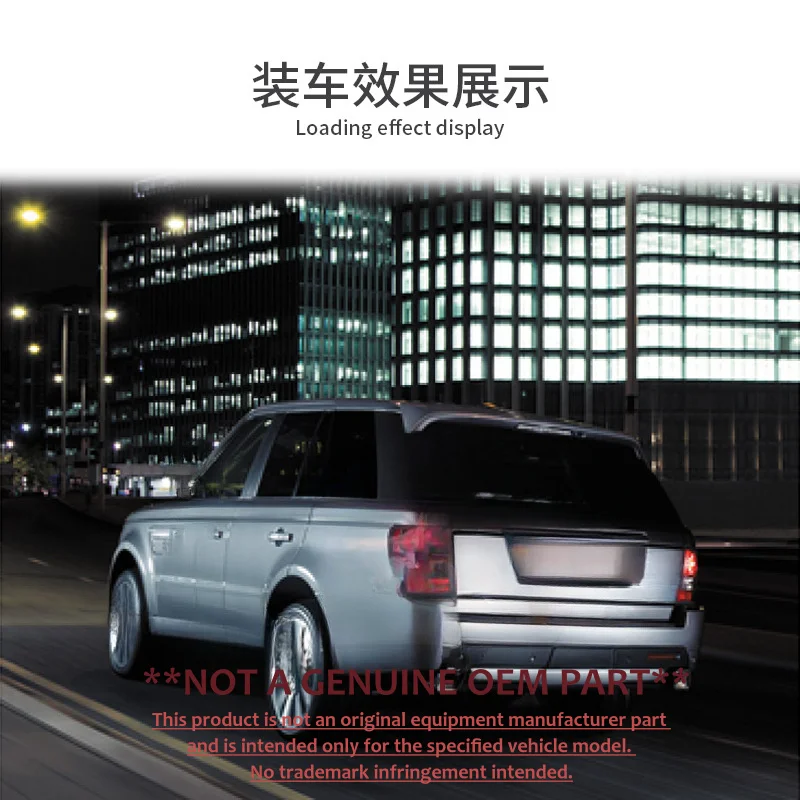 For Land Range Sport L320 2005‑2013 Carbon Fiber Full Body Kit Front Rear Bumper Modification Accessories