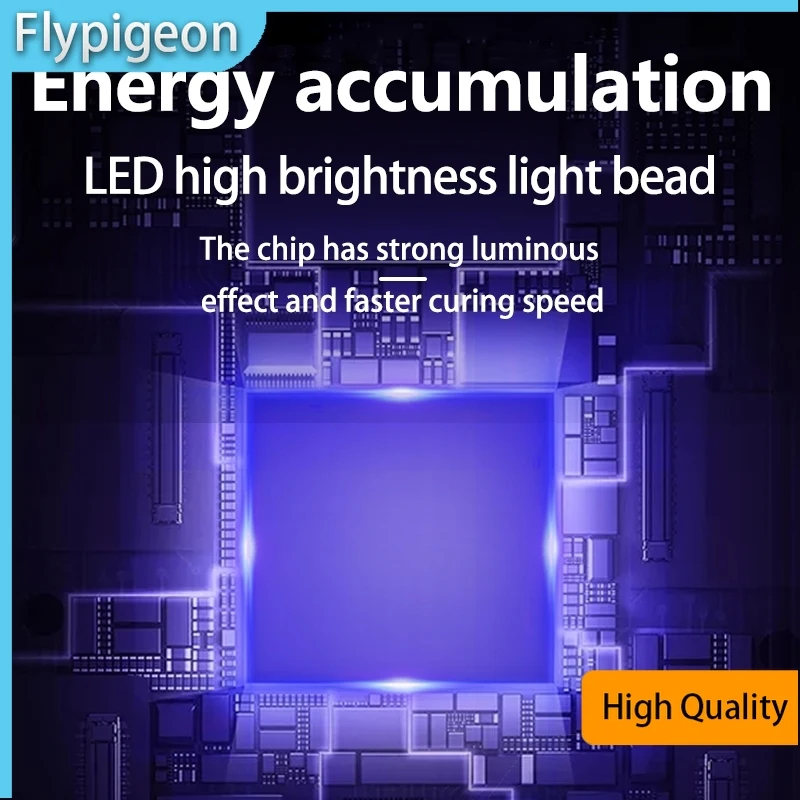 LED Ultraviolet Flashlight UV Curing Lamp for Money Detecting Amber Testing Resin Dry 365nm 395nm 405nm