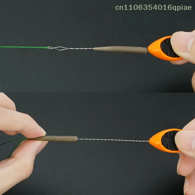 1/2/5 Pièces Outil d'assemblage rapide pour la pêche à la carpe, pour la création de lignes de pêche Leadcore, de leaders et de method feeders pour la pêche au gros.