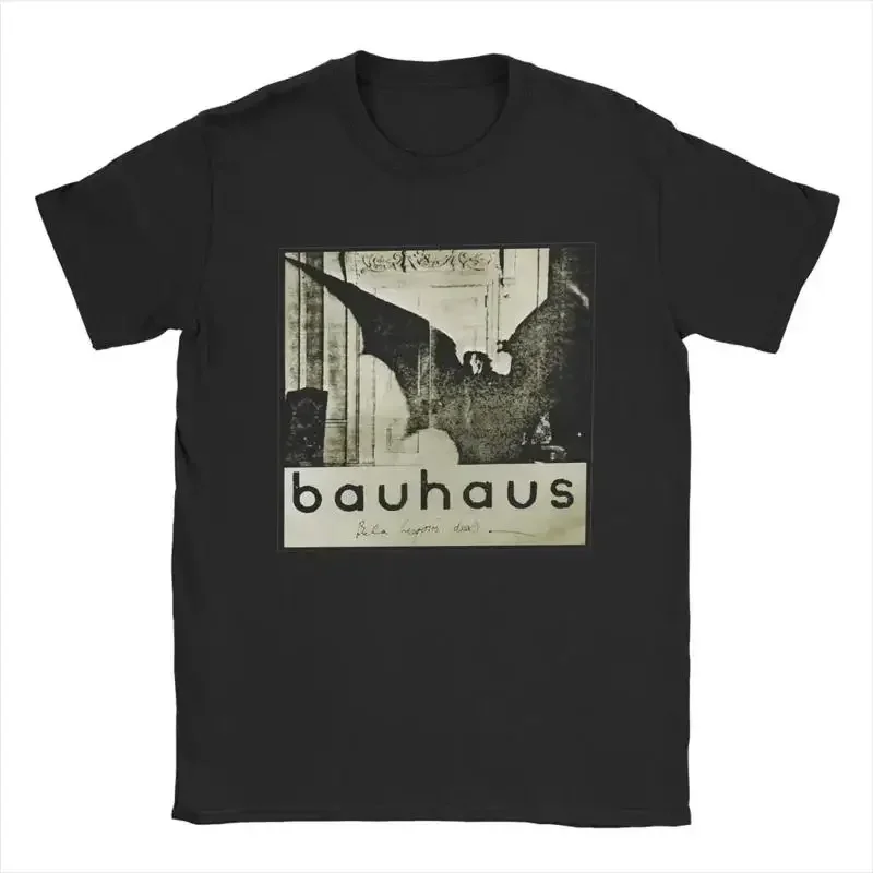 Bela Lugosi's Dead Art Bauhaus Goth T Shirt Men Novelty Pure Cotton O