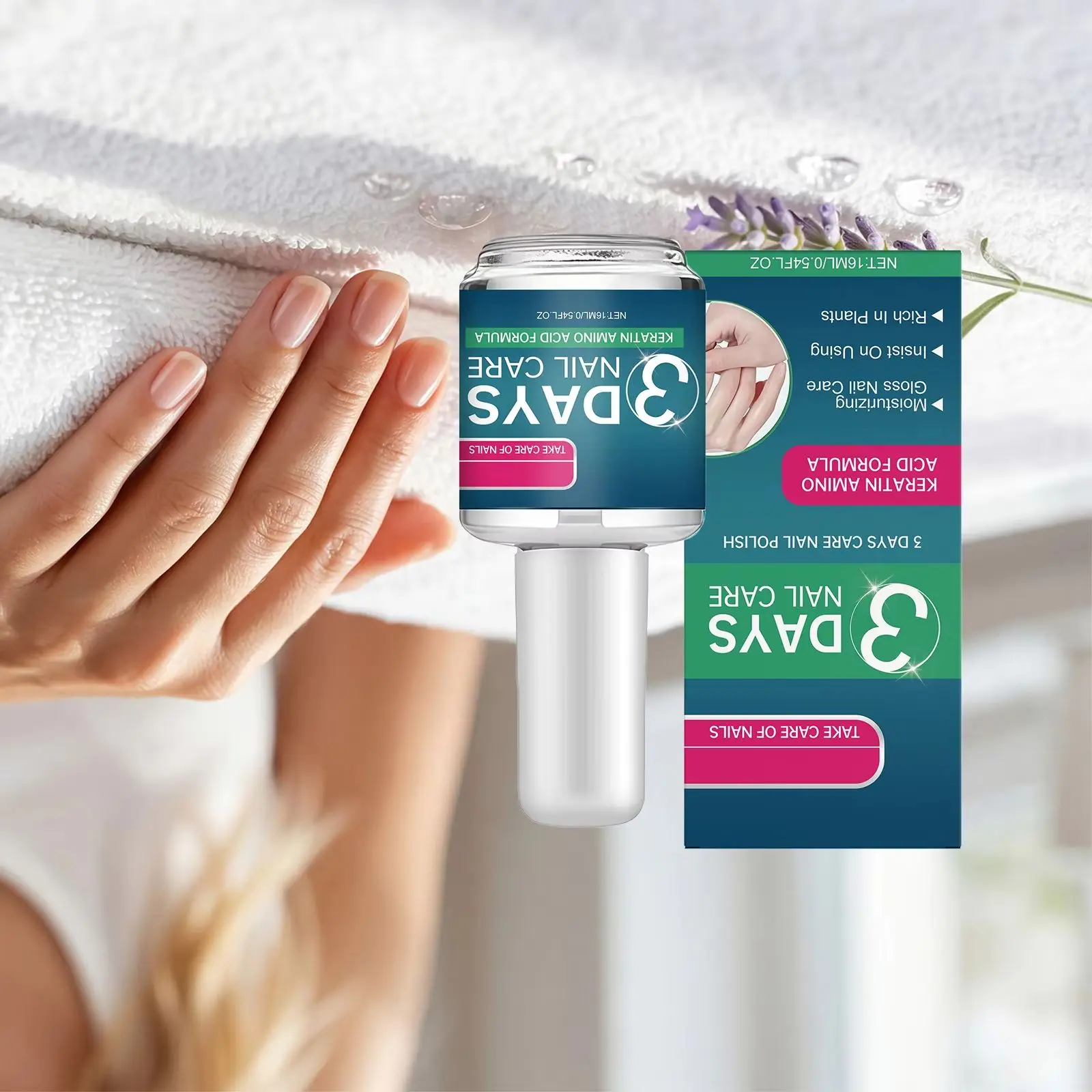 

Keratin Nail Care Oil Strengthening Nourishing Anti Breaking Prevent Cracking Repair Dry Damaged Nails Glossy Nail Treatment Oil