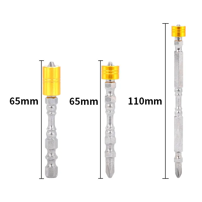 XCAN Cross Head Screwdriver 65mm 110mm Length Magnetic Screwdriver Drill Bit Hand Tools