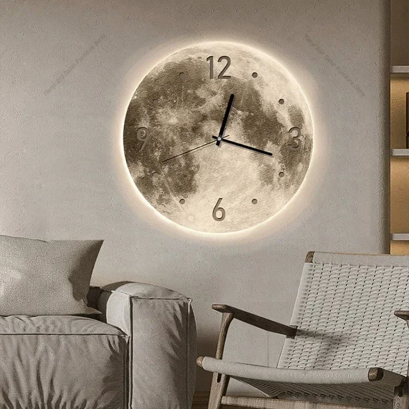 Simple Design Decoration Wall Clocks Art Mural Luxury Elegant Silent Wall Clocks Modern Electronic Home Decor Duvar Saati LLWC