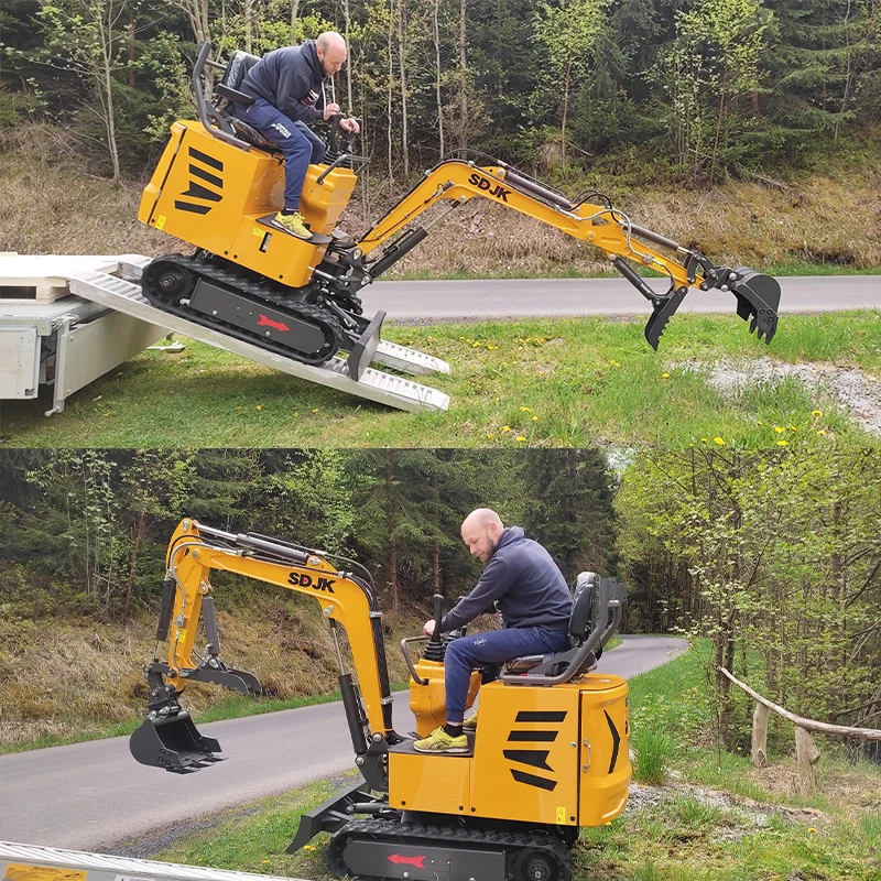 حفارة صغيرة متعددة الوظائف 1 طن 1.2 طن 2 طن نماذج متعددة متاحة حفارة صغيرة مغلقة قابلة للتخصيص