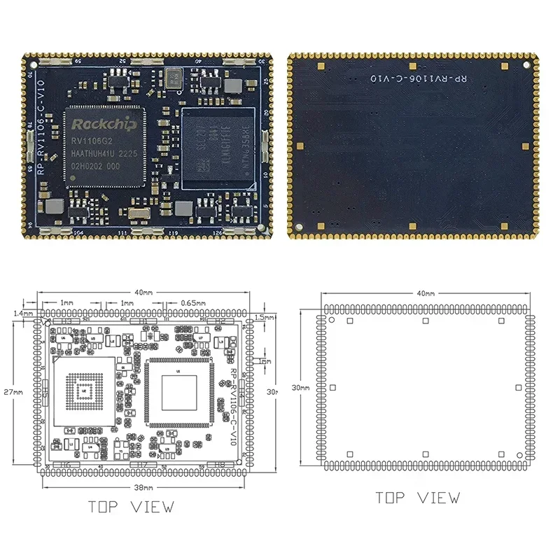 Плата разработки RV1106, умный дверной замок Rockchip