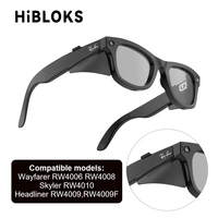Hibloks Anti-glare Light Shield Baffle Glasses Accessories for RayBan Meta Wayfarer RW4008/RW4006 Skyler RW4010 RW4009/RW4009F