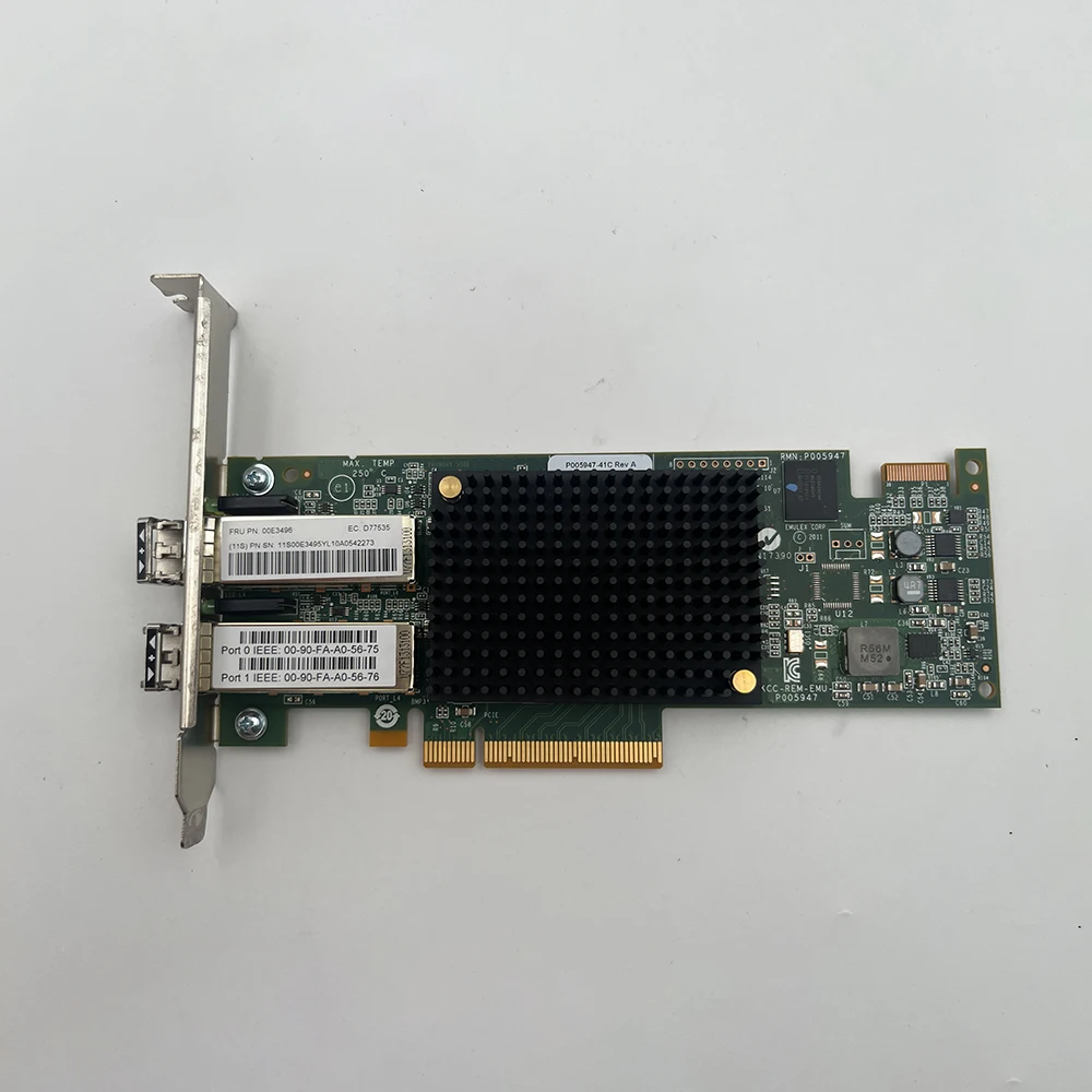 Carte HBA double port 16G FC 00E3496 00E9266 74Y2221 pour IBM EN0A 577F P7