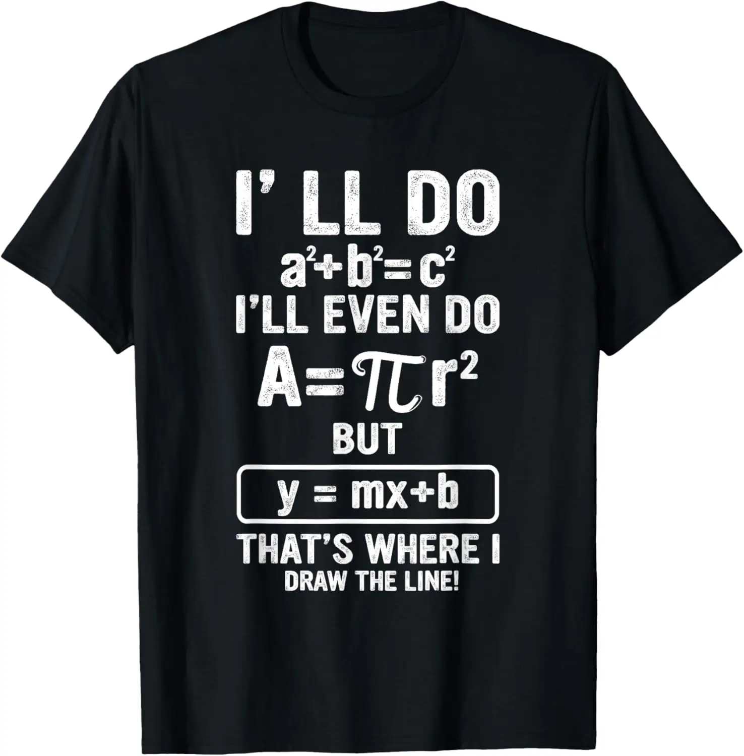 Funny Math Teacher Joke Men Women Fun Best Math Quotes T-Shirt