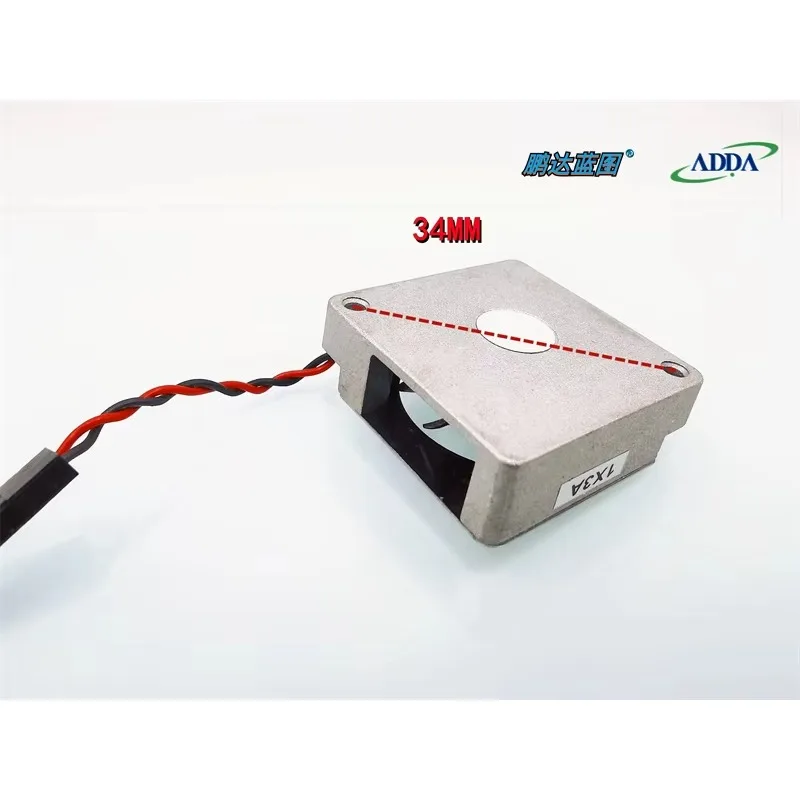 

pa AB0305MB-GA0 Турбовоздуходувка с двойным шаром 3010, 3 см, мини, 5 В, 0,1 А, устойчивый к высоким температурам алюминиевый вентилятор