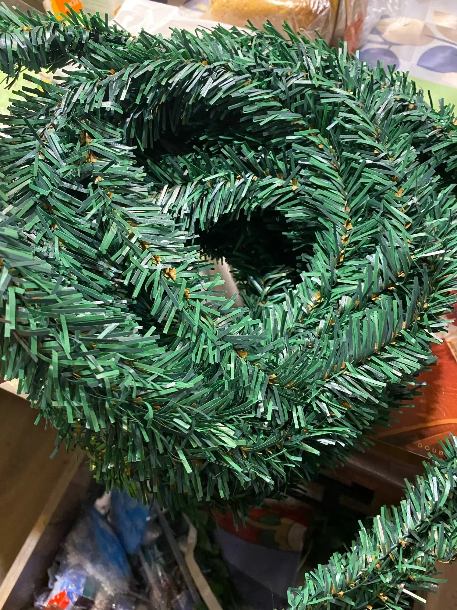 5.5m Pine Christmas Garland Decorative Green Artificial Xmas Tree Rattan Banner Party Plastic Pendant  Supplies Home Decor - Image 6