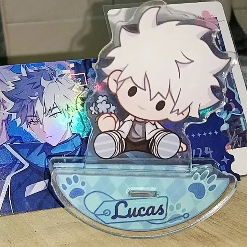 7cm/2,76 Zoll LINKCLICK Kreativität Acryl Lu Guang Cheng Hour Stehende Figuren Anime-Zubehör Kreatives Sammlerstück Lustiges Geschenk