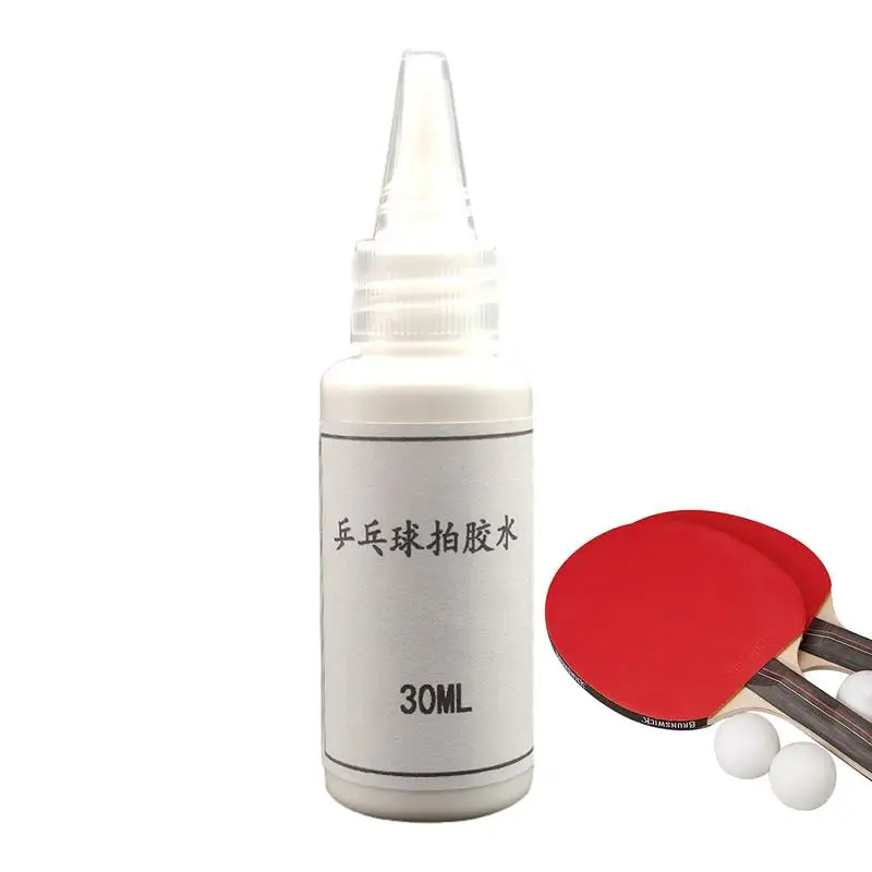 Table Tennis Glue 30ml Super Pingpong Racket Rubber Glue Sports Adhesive Sponge Rubber Glue Quick Dry Safe Reliable Paddle