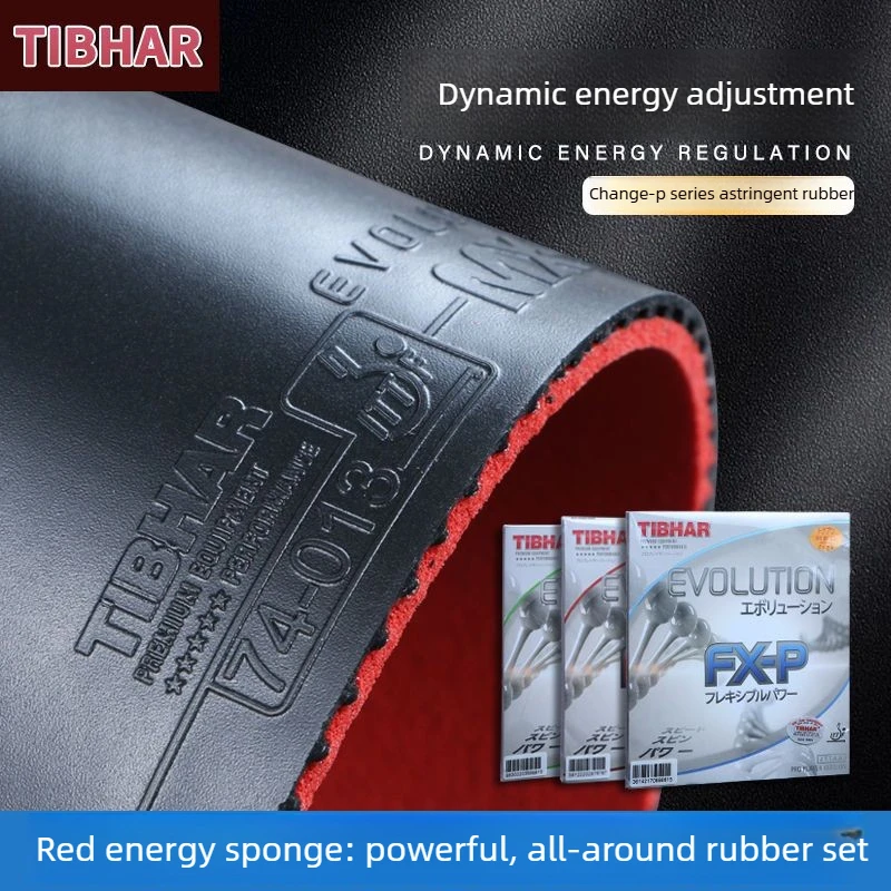 Tibhar Evolution MX-D Table Tennis Rubber Professional Table Tennis Racket Rubber Sheet for Quick Attack Made in Germany