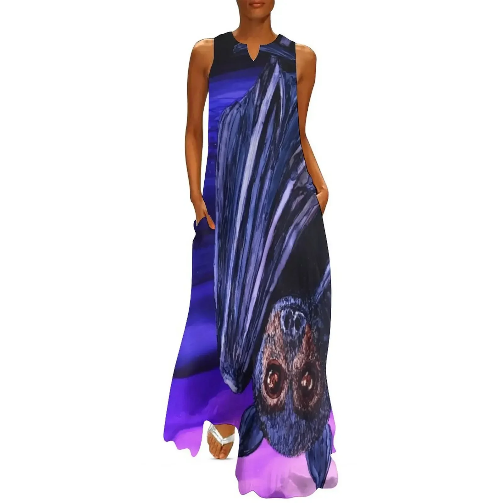 

Vlad the Flying Fox Bat Long Dress women's evening dresses women dress summer dress women 2025