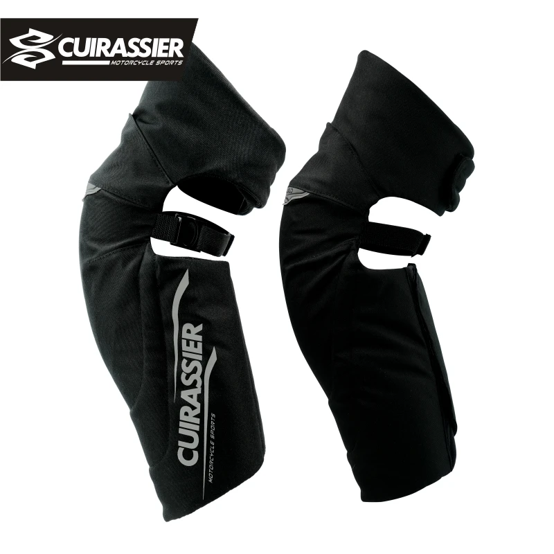 

Cuirassier Water Repellent Oxford Cloth Durable Motorcycle Knee Pads MX Ski Skateboard Motocross Ride Protective Equipment