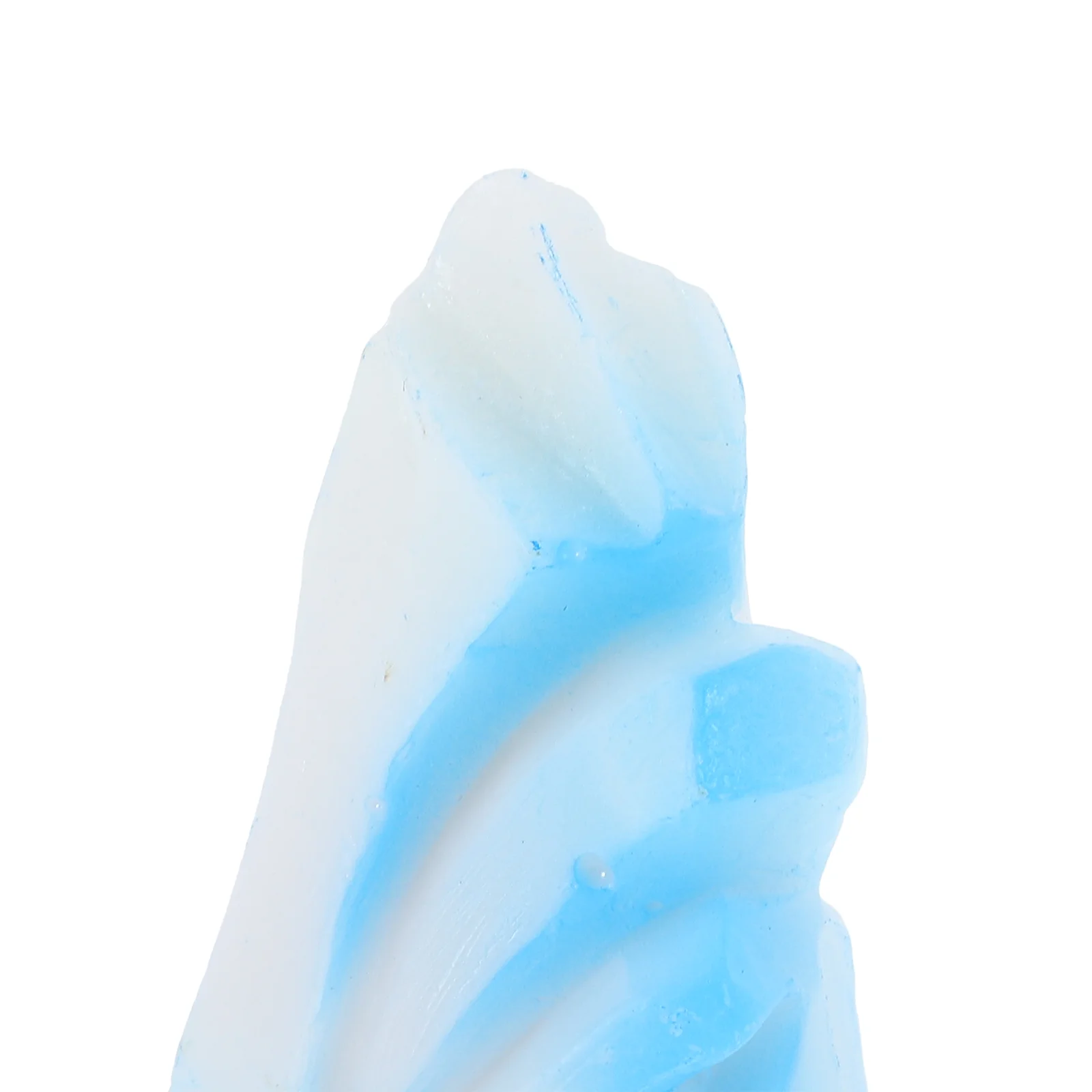 4 pezzi simulati ornamenti di iceberg figurine in resina statue decorative in miniatura per accessori da giardino micro paesaggi