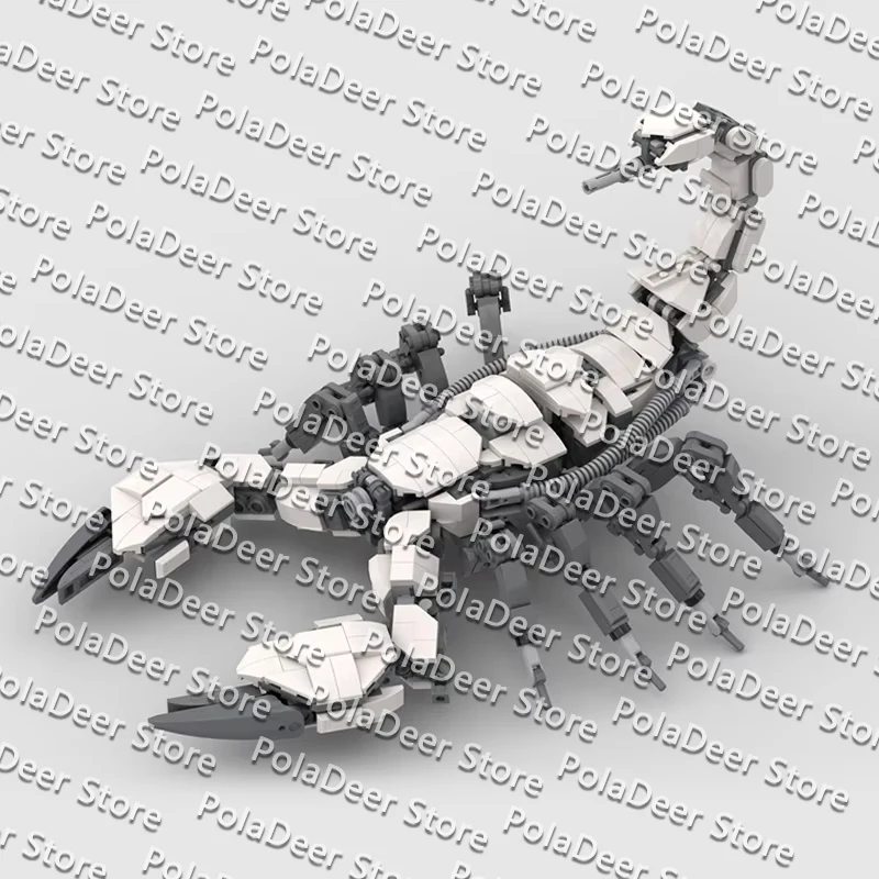 QWERT Creators Animal Series Model MOC Building Bricks Machinery Scorpion Modular Technology Gifts Holiday Assemble Children Toy