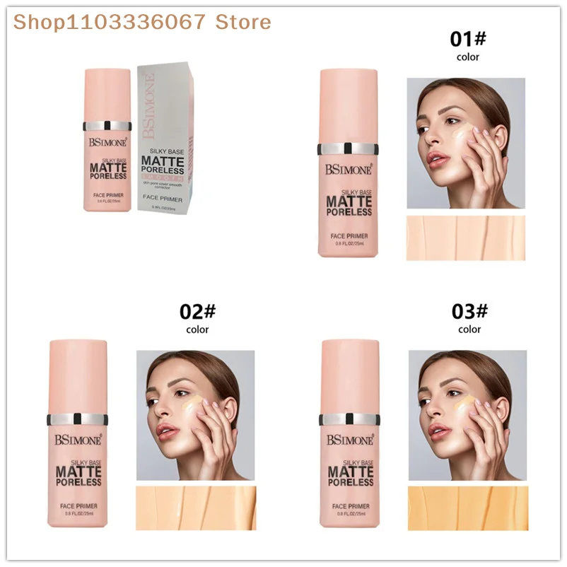 [MP] 1 pièce BSIMONE Base de maquillage pour le visage, contrôle du sébum, correcteur, pré-maquillage, contour des yeux, taches, cernes, fond de teint sans huile