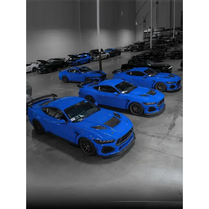 Flow-Optimized FOR Ford Mustang 2024-2025 GT500 Carbon Fiber Ventilation Hood Auto Parts
