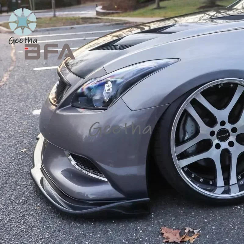 

For Infiniti G37 Coupe IPL Carbon Fiber Front Lip, Front Bumper, Lower Lip Spoiler, Front Shovel, Body Kit