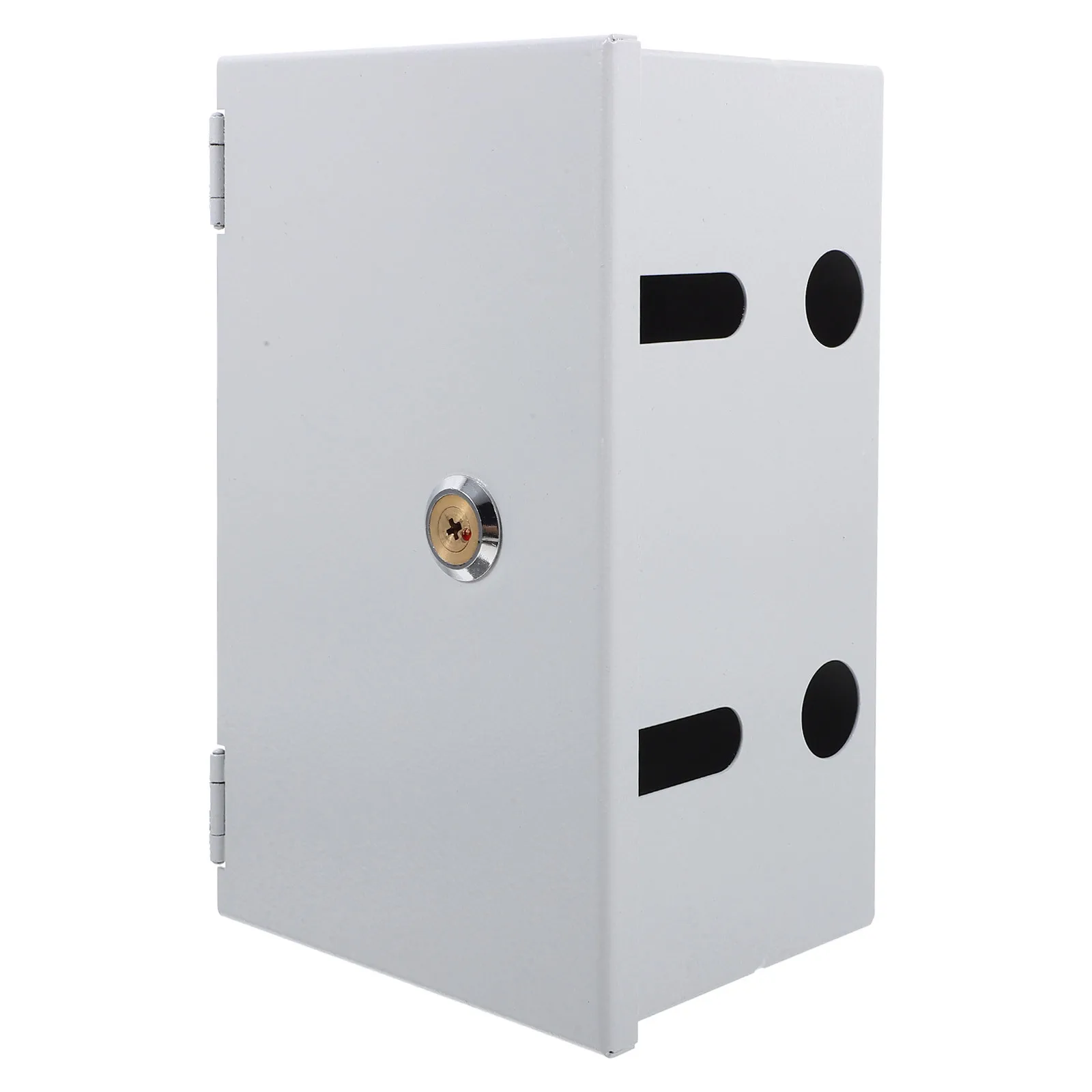 

1 set Waterproof Lock Box Outlet Outdoor Metal Socket Protective Case For Ev Charging Stainless Steel Electrical Enclosure Box