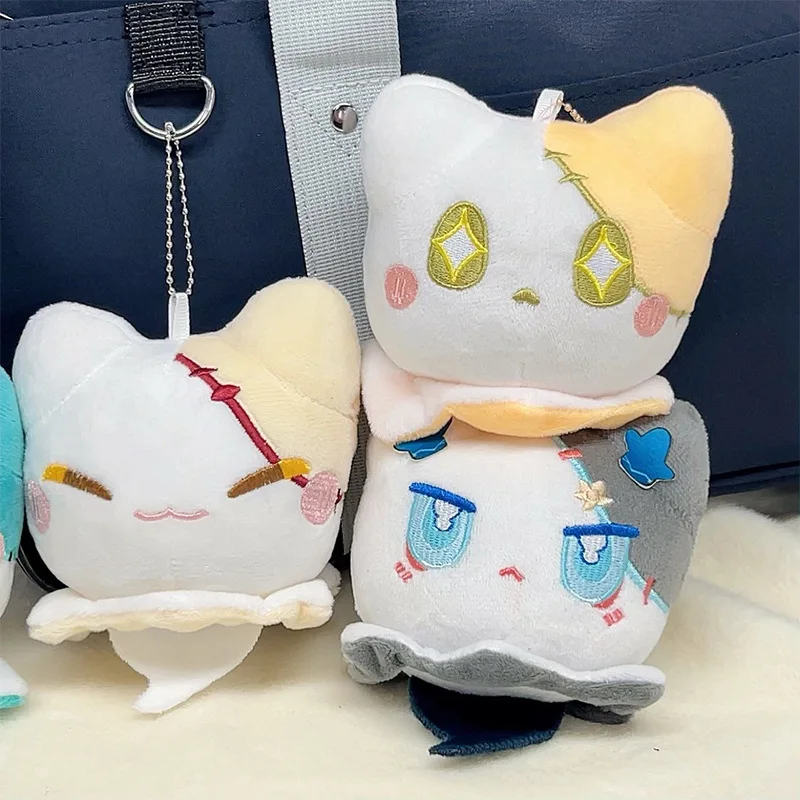 Honkai 스타 레일 우우보 인형 펜던트, 뱀파이어 루나에단 헨블레이드 징 위안 루오차 애니메이션 배낭, 귀여운 펜던트 인형 선물, 10cm