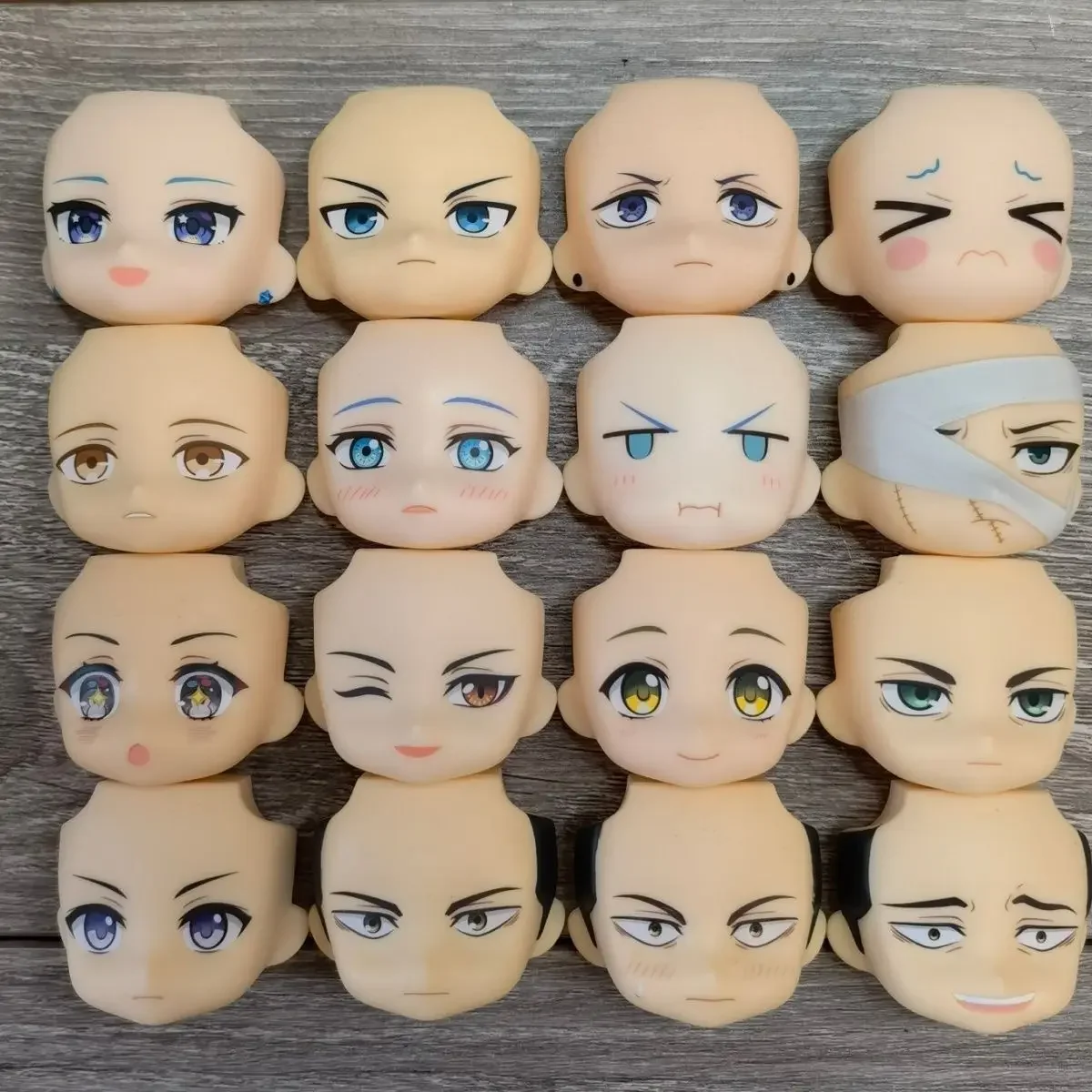 

GSC Clay Man OB11 doll universal replacement face expression doll accessories