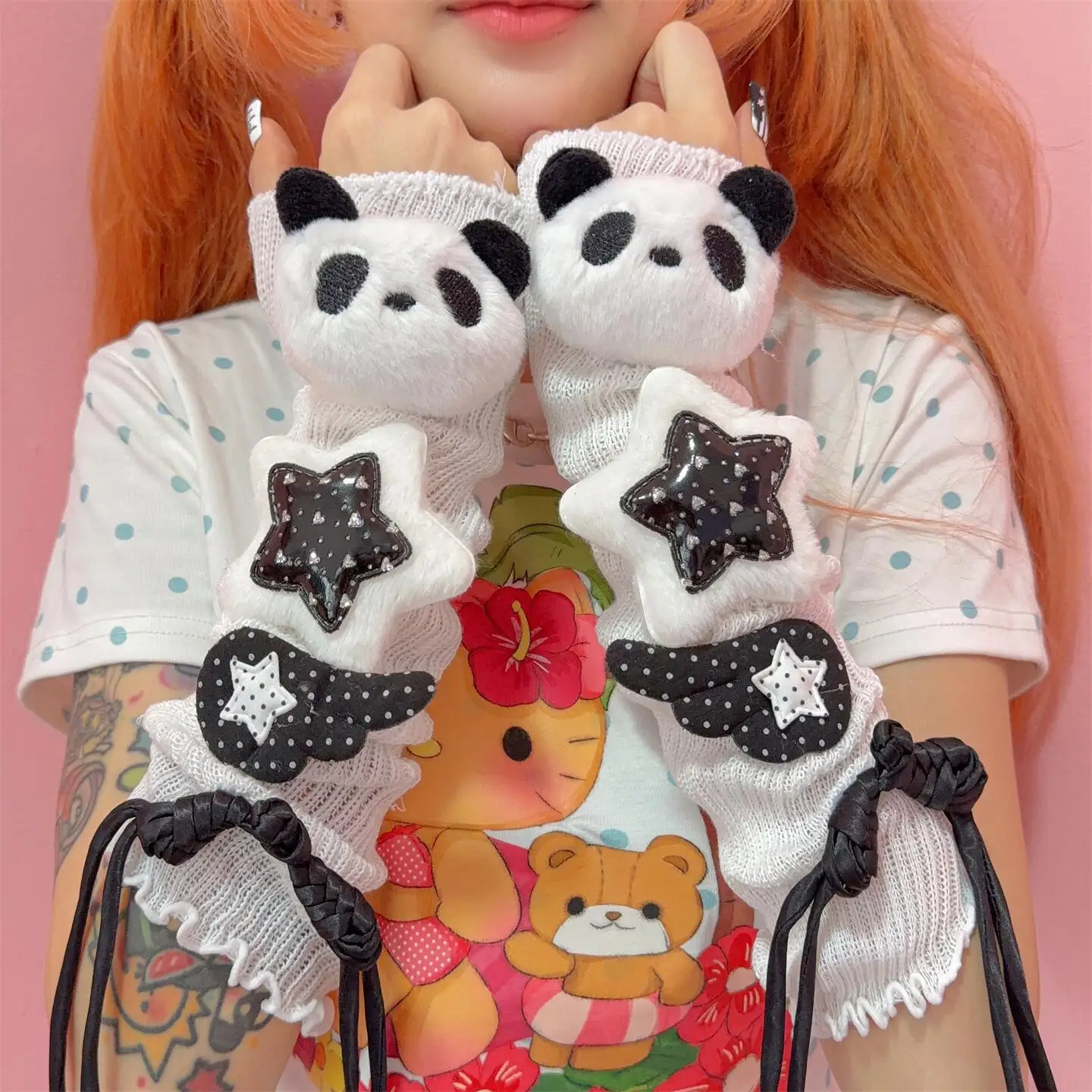 panda-lolita-knit-gloves-black-arm-cover-cute-arm-warmers-for-hands-gothic-long-fingerless-gloves-sleeves-wrist-warmers-woman