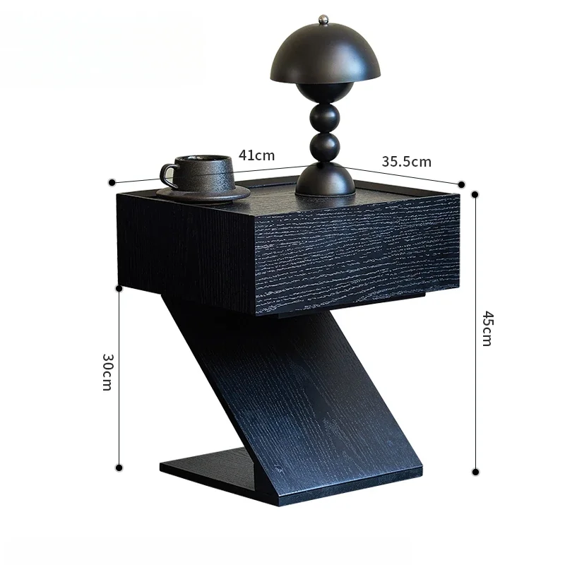 Wood Drawer Bedroom Nightstand Modern Nordic ItalianLuxury Bedside Table Trendy Simple Tavolino Da Letto Bedroom Furniture