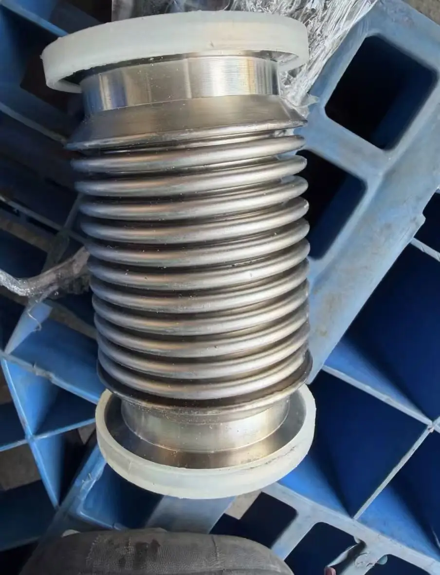 KF40 Bellow，100mm-4000mm conventional corrugated pipe, vacuum flange sylphon bellows，pipe joint, 304SS.