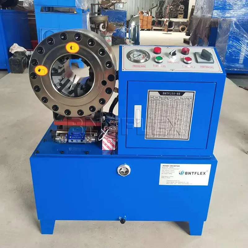 quick change dies tool  fast crimping machine HZ-P51 2 inch economical hydraulic hose crimping machine with dies rack