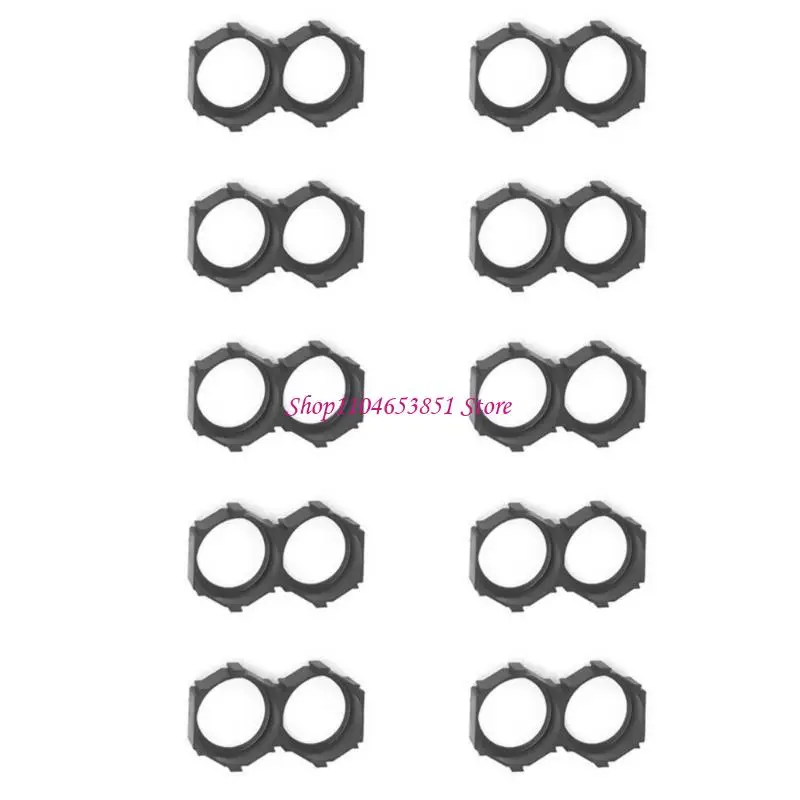 10pcs مرنة 18650 حامل بطارية بطارية مضاد للبطارية قوس حزمة البلاستيك #5