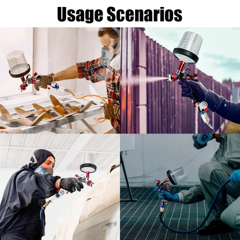 

Легкий регулятор давления 1/4 дюйма из пластика и металла для воздушных компрессоров, резьба G1/4, 0-140 PSI, 0-10 бар