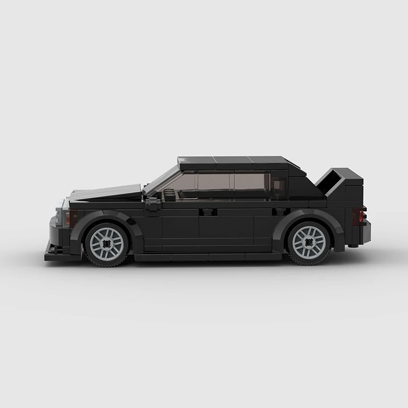 Kit de montagem de carro de corrida MOC, modelo de rali de carro DIY para crianças e adultos, coleção de carros modelo, Halloween, presente de Natal