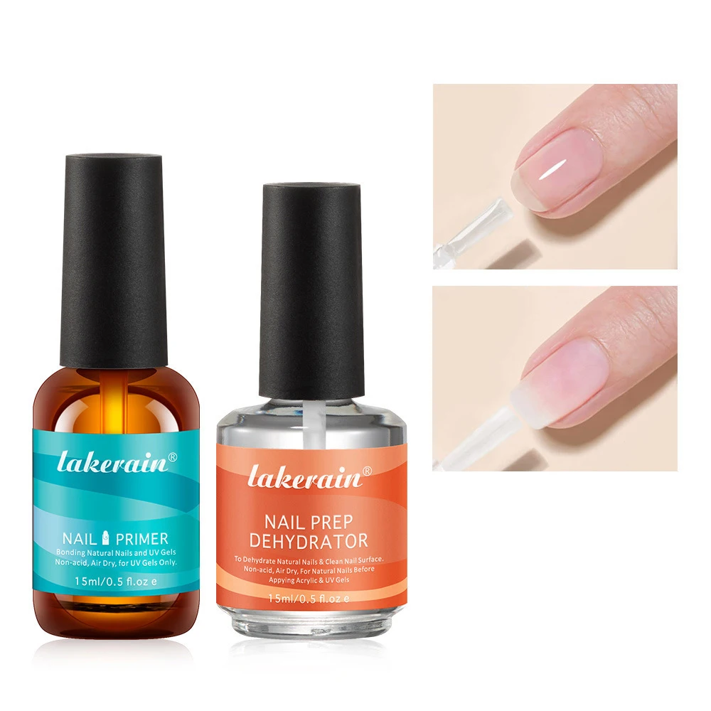 Set di gel per unghie con base liquida per gel per unghie Base per nail art senza acidi per unghie acriliche