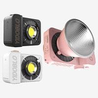 Yidoblo ZC-100 100W COB LED Light Classic Photography Lighting Bi-Color Pocket Lights for YouTube Outdoor Photo Video Shooting