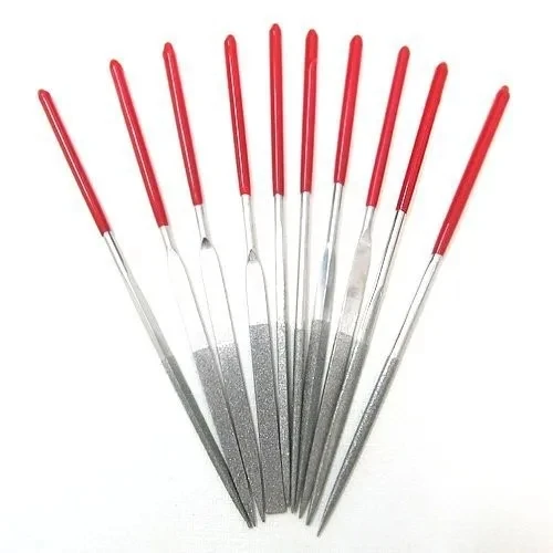 10pcs 140mm Needle Files set Jeweler Diamond Carving Craft Tool Metal Glass Stone Free Shipping