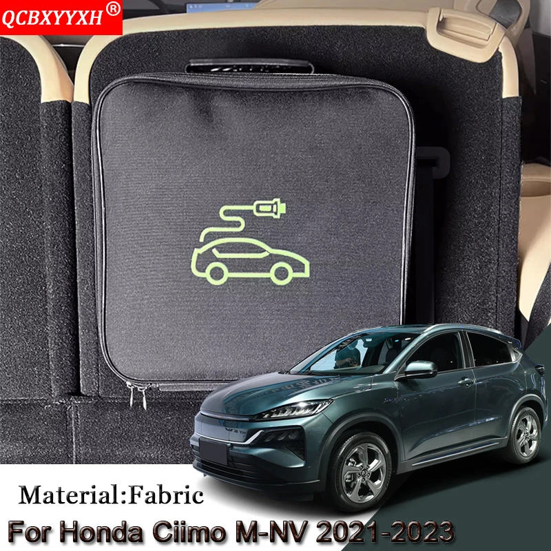 EV Car Charging Cable Storage Carry Bag For Honda Ciimo MNV M-NV 2021 2022 2023 Charger Plugs Sockets Waterproof Fire Retardant