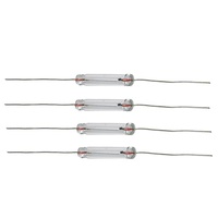 4 Brand New Axial Incandescent Bulbs 8V 100mA Fit VU Meters And Reel-to-reel Tape Recorders Amplifier Hi-fi Audio Receiver Lamps