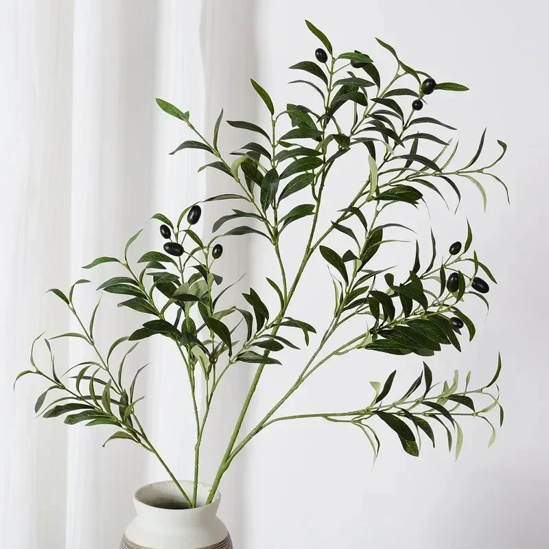 Artificial Olive Plant Tree Plastic Outdoor Home Decor Item Fake Plant For Home Garden Room Wedding Balcony Decoration