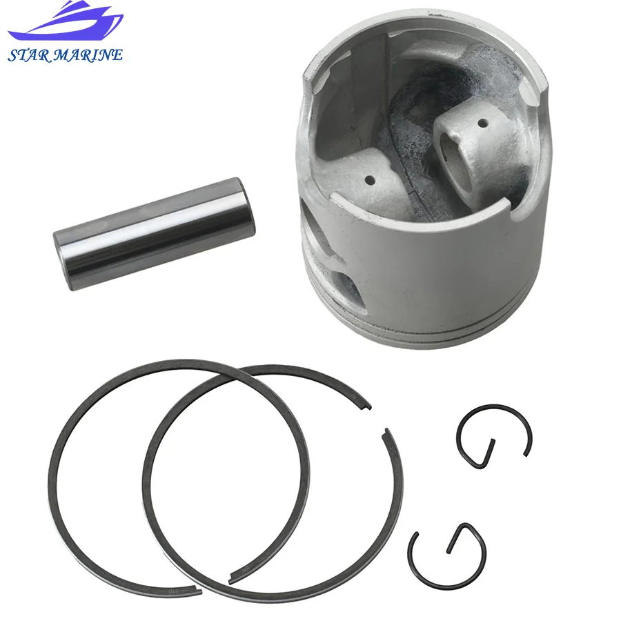 39-831255A6 MARINER Piston Kit STD 705-850026T1, 39-831255A6 for MERCURY 30HP-60HP Boat Engine 850026T1 850026A1 Replaces Parts