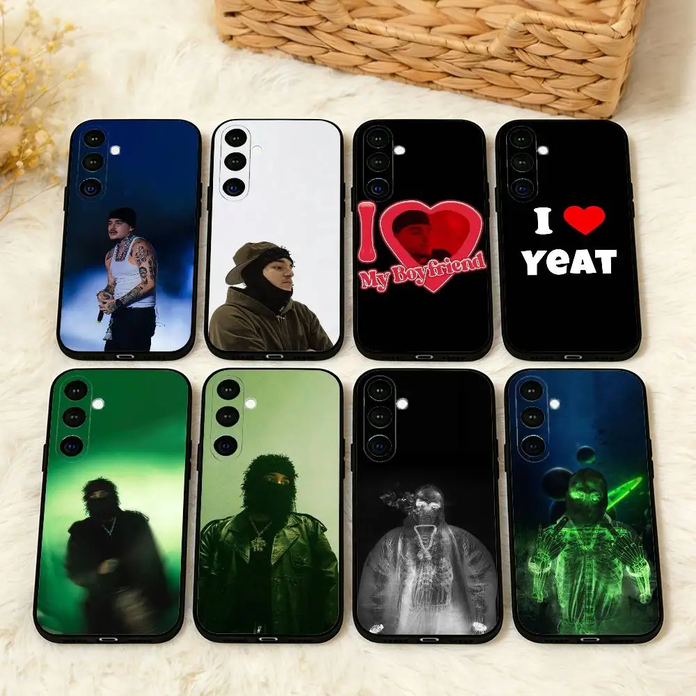 

Y-Yeat Rapper A-AfterLyfe Phone Case For Samsung A73,72,71,53,52,51,22,91,80, Soft Black Cover