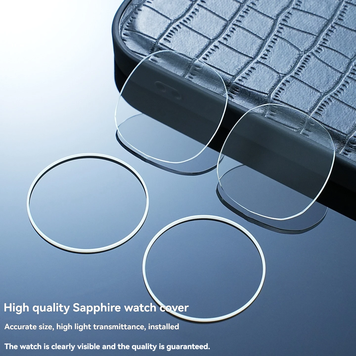 For Patek Philippe Nautilus 5711, 5712: Sapphire Crystal Replacement Glass for Watches—Scratch-Resistant and Durable