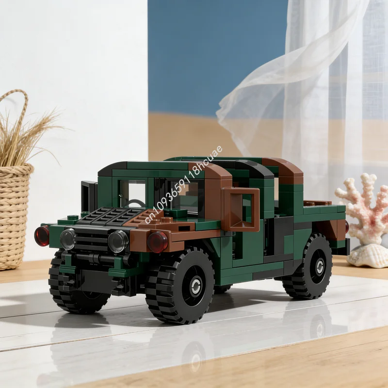 

213pcs MOC Cars HMMWV New Model Building Blocks Toy Construction Assemble Creative Idea Education Christmas Gifts Brick DIY