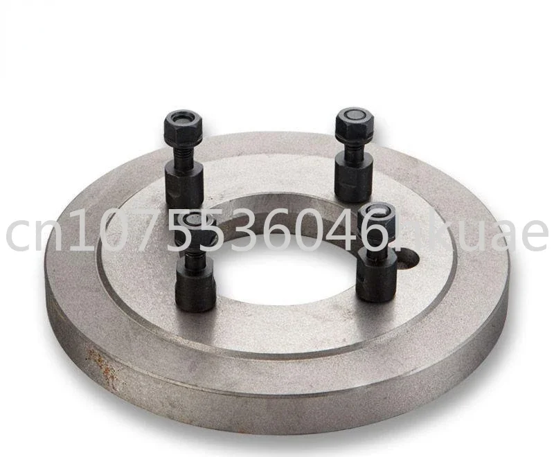 Lathe Three Jaw Chuck Flange C-type Spindle, Over Connecting Plate