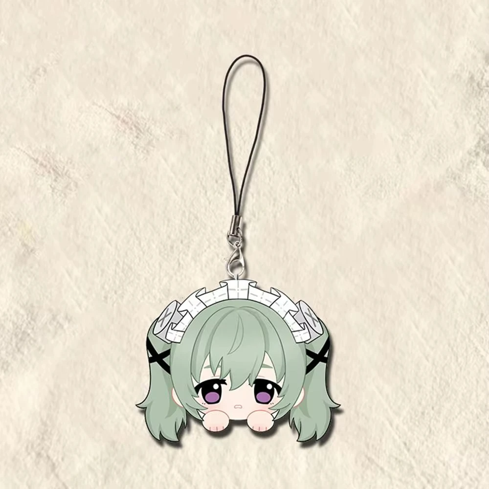 Zenless Zone Zero Ellen Joe Von Lycaon Corin Wickes Key Chain Game Cosplay Rope Keyring Figure Pendant Phone Chain Accessories