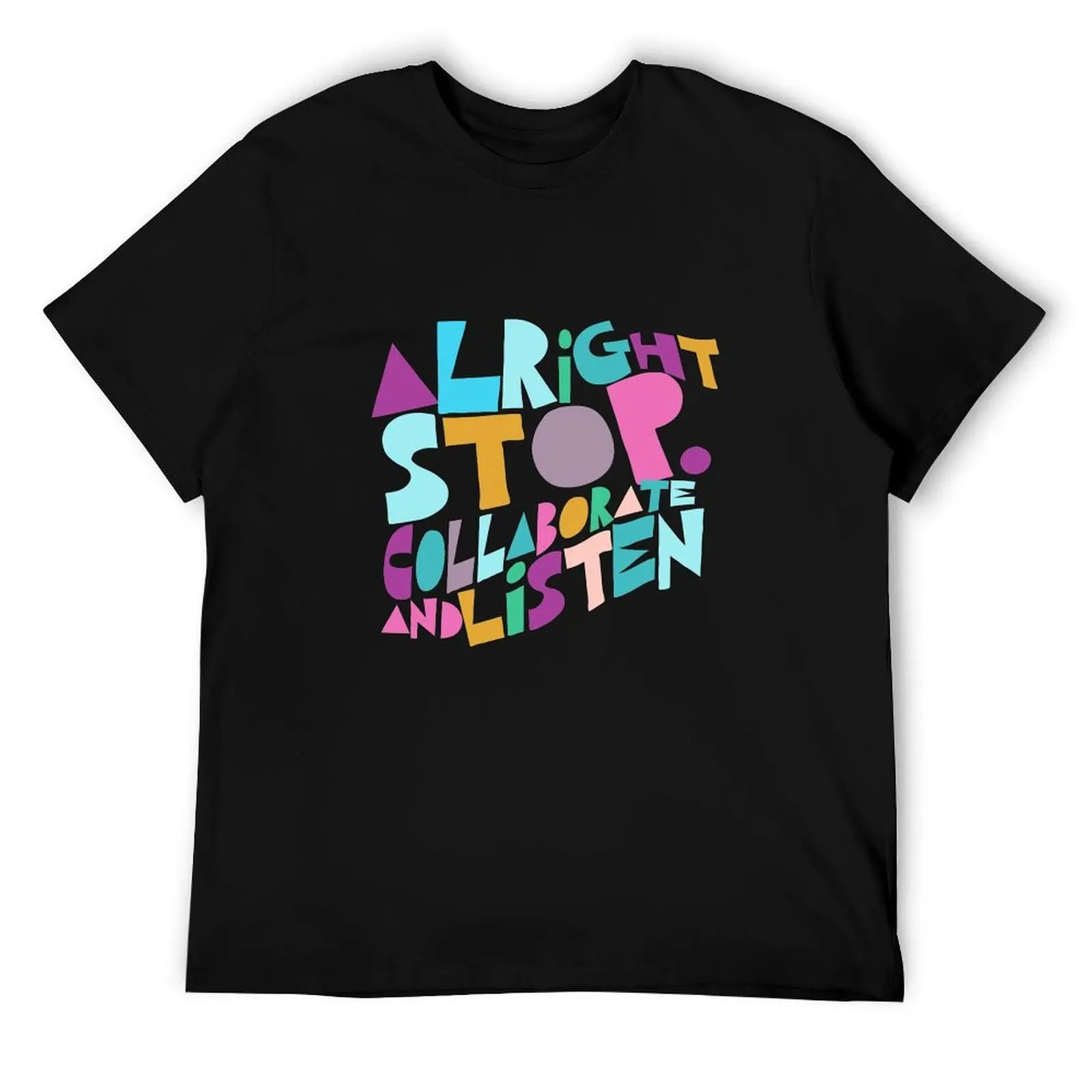 

Футболка Vanilla Ice Alright Stop Collaborate And Listen, мужская футболка, дизайнерская футболка, мужская повседневная футболка