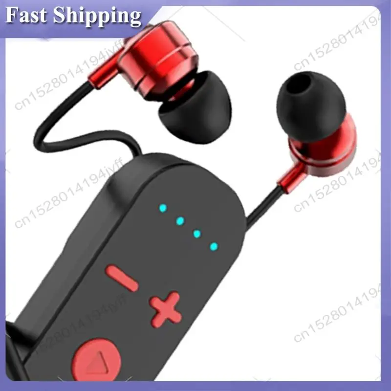 -ABDH Bluetooth Earphone Wireless Audio Receiver Adapter ANC+ENC Noice Cancelling Gaming/Music/Calling Hifi Stereo AUX Mic